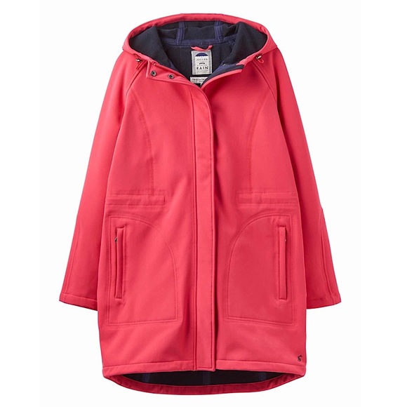 NWT Joules right as rain lined coat size 12 14 - Picture 2 of 7